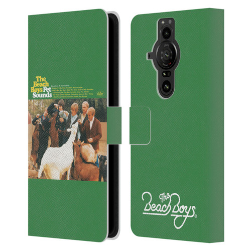 The Beach Boys Album Cover Art Pet Sounds Leather Book Wallet Case Cover For Sony Xperia Pro-I
