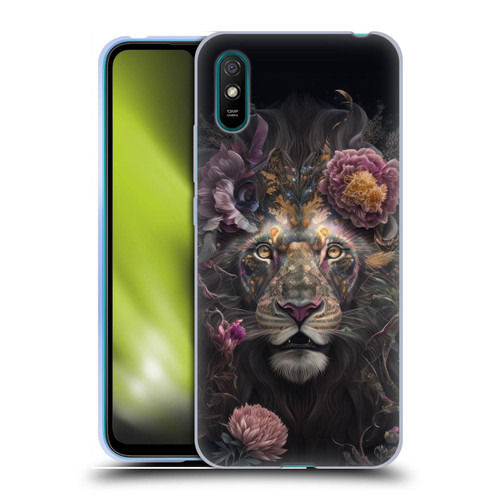 Spacescapes Floral Lions Pride Soft Gel Case for Xiaomi Redmi 9A / Redmi 9AT