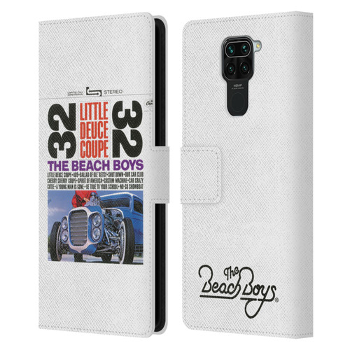 The Beach Boys Album Cover Art Little Deuce Coupe Leather Book Wallet Case Cover For Xiaomi Redmi Note 9 / Redmi 10X 4G