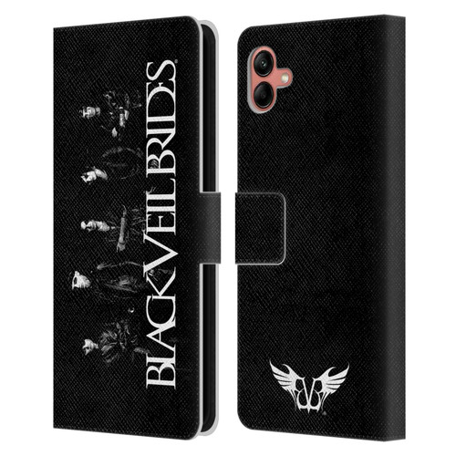 Black Veil Brides Band Art Band Photo Leather Book Wallet Case Cover For Samsung Galaxy A04 (2022)