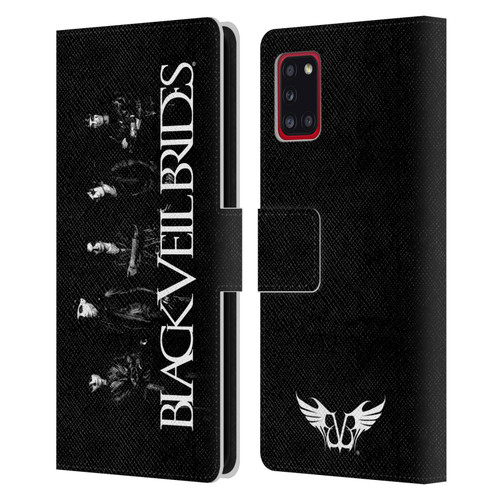 Black Veil Brides Band Art Band Photo Leather Book Wallet Case Cover For Samsung Galaxy A31 (2020)