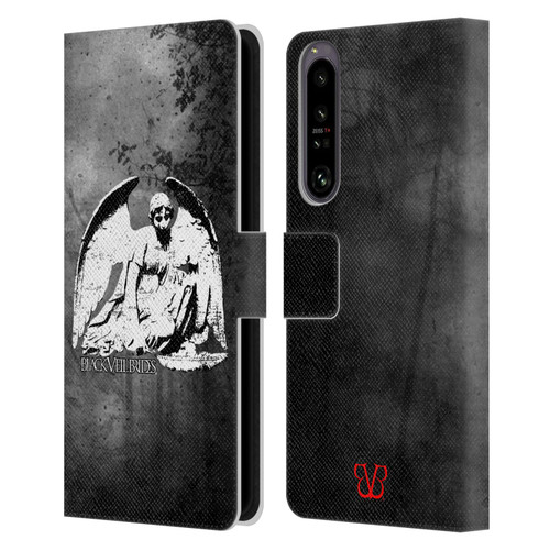 Black Veil Brides Band Art Angel Leather Book Wallet Case Cover For Sony Xperia 1 IV