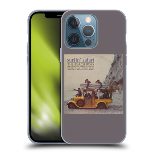 The Beach Boys Album Cover Art Surfin Safari Soft Gel Case for Apple iPhone 13 Pro
