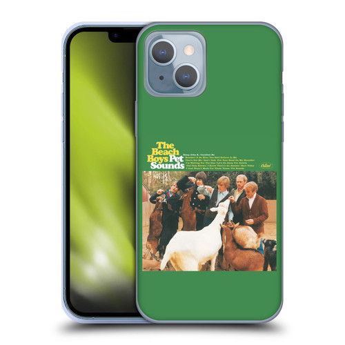 The Beach Boys Album Cover Art Pet Sounds Soft Gel Case for Apple iPhone 14