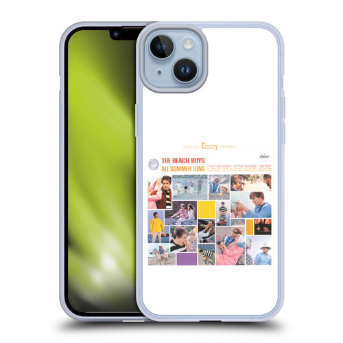 The Beach Boys Album Cover Art All Summer Long Soft Gel Case for Apple iPhone 14 Plus