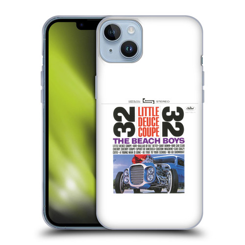 The Beach Boys Album Cover Art Little Deuce Coupe Soft Gel Case for Apple iPhone 14 Plus
