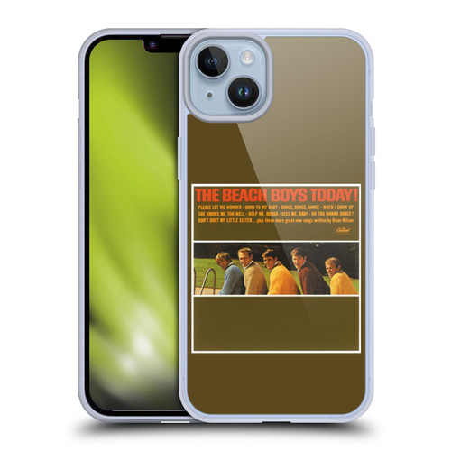 The Beach Boys Album Cover Art Today Soft Gel Case for Apple iPhone 14 Plus