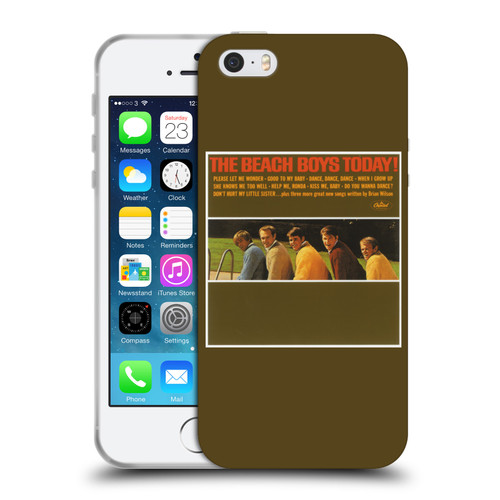 The Beach Boys Album Cover Art Today Soft Gel Case for Apple iPhone 5 / 5s / iPhone SE 2016