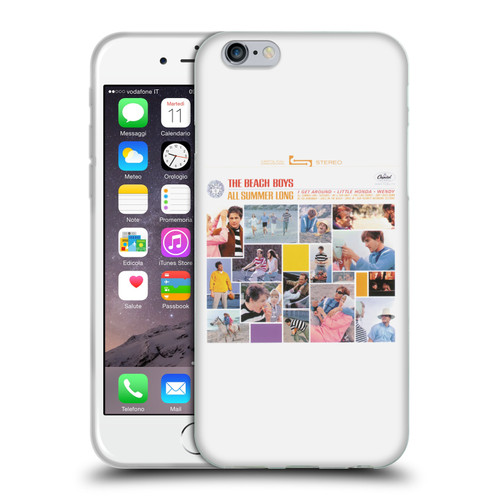The Beach Boys Album Cover Art All Summer Long Soft Gel Case for Apple iPhone 6 / iPhone 6s