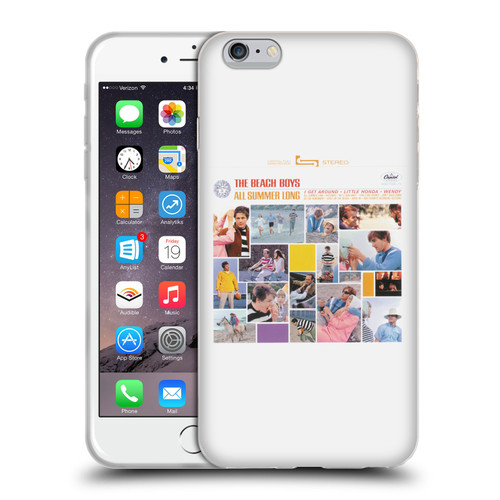 The Beach Boys Album Cover Art All Summer Long Soft Gel Case for Apple iPhone 6 Plus / iPhone 6s Plus