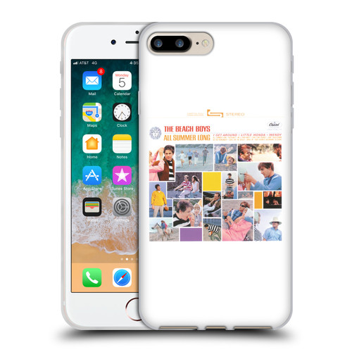 The Beach Boys Album Cover Art All Summer Long Soft Gel Case for Apple iPhone 7 Plus / iPhone 8 Plus