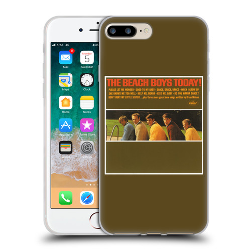 The Beach Boys Album Cover Art Today Soft Gel Case for Apple iPhone 7 Plus / iPhone 8 Plus