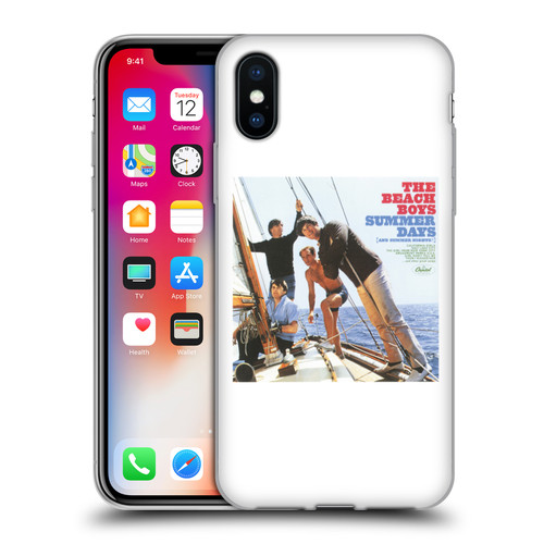 The Beach Boys Album Cover Art Summer Days and Nights Soft Gel Case for Apple iPhone X / iPhone XS