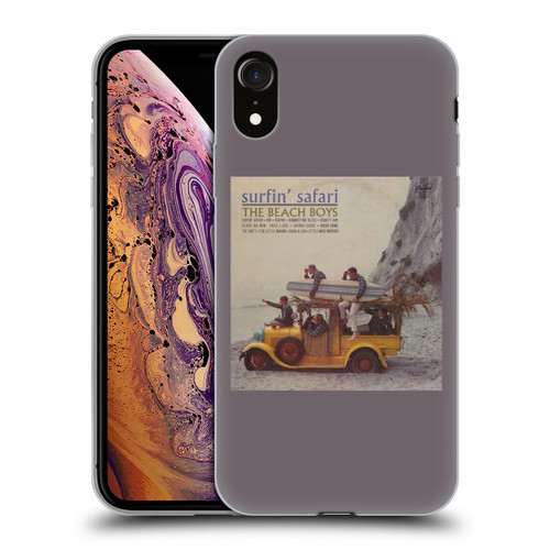 The Beach Boys Album Cover Art Surfin Safari Soft Gel Case for Apple iPhone XR