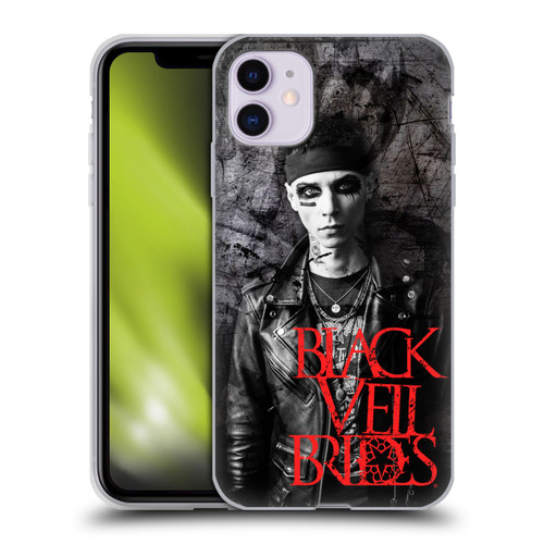 Black Veil Brides Band Members Andy Soft Gel Case for Apple iPhone 11