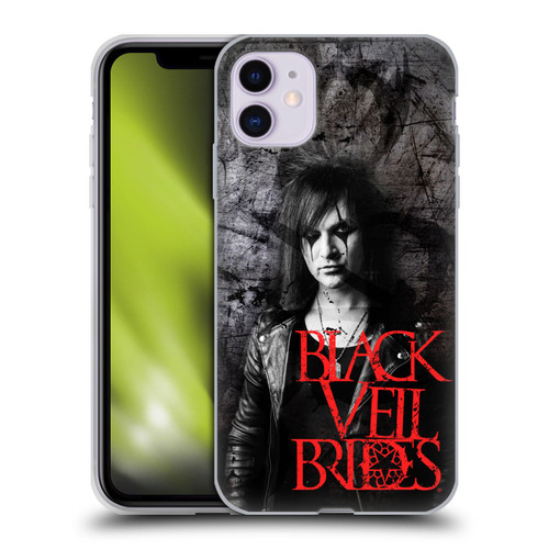 Black Veil Brides Band Members Jinxx Soft Gel Case for Apple iPhone 11