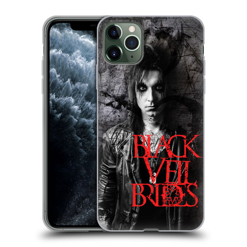 Black Veil Brides Band Members Jake Soft Gel Case for Apple iPhone 11 Pro Max