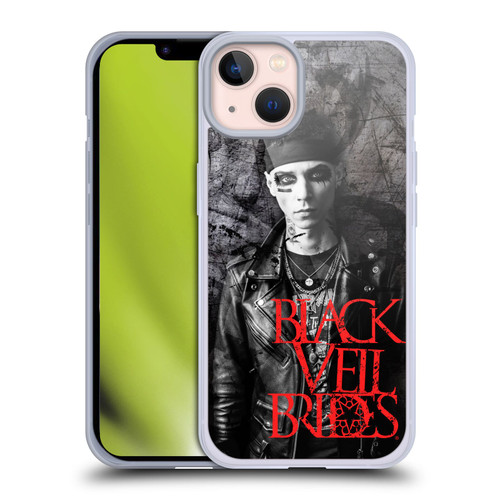 Black Veil Brides Band Members Andy Soft Gel Case for Apple iPhone 13