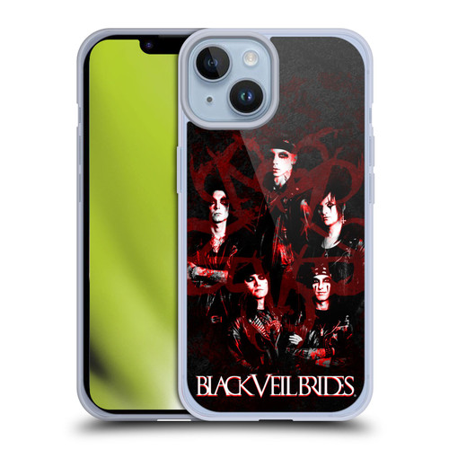 Black Veil Brides Band Members Group Soft Gel Case for Apple iPhone 14