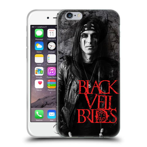 Black Veil Brides Band Members CC Soft Gel Case for Apple iPhone 6 / iPhone 6s