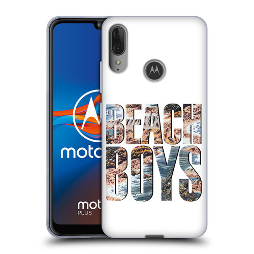 The Beach Boys Album Cover Art 1985 Logo Soft Gel Case for Motorola Moto E6 Plus