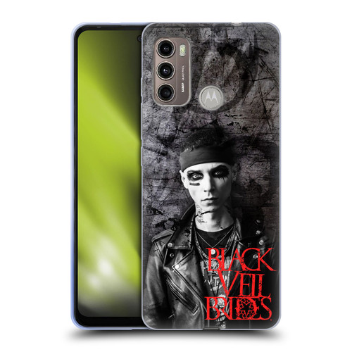 Black Veil Brides Band Members Andy Soft Gel Case for Motorola Moto G60 / Moto G40 Fusion