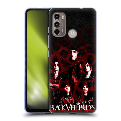 Black Veil Brides Band Members Group Soft Gel Case for Motorola Moto G60 / Moto G40 Fusion