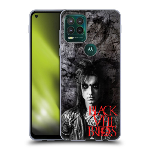Black Veil Brides Band Members Jake Soft Gel Case for Motorola Moto G Stylus 5G 2021