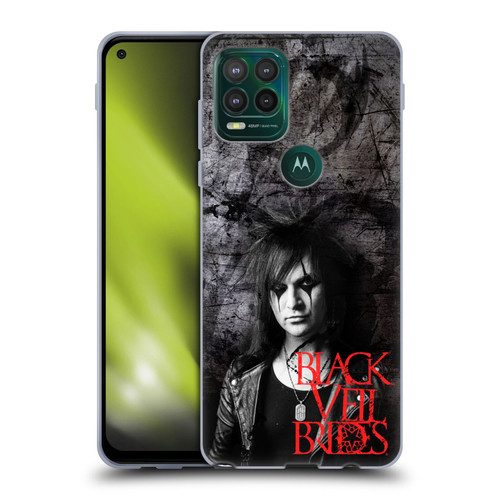 Black Veil Brides Band Members Jinxx Soft Gel Case for Motorola Moto G Stylus 5G 2021