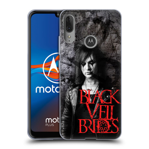 Black Veil Brides Band Members Jinxx Soft Gel Case for Motorola Moto E6 Plus