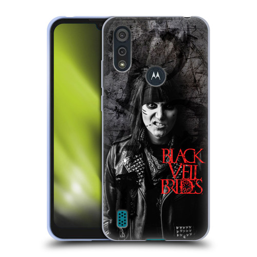 Black Veil Brides Band Members Ashley Soft Gel Case for Motorola Moto E6s (2020)