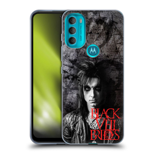 Black Veil Brides Band Members Jake Soft Gel Case for Motorola Moto G71 5G