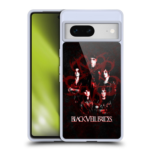 Black Veil Brides Band Members Group Soft Gel Case for Google Pixel 7