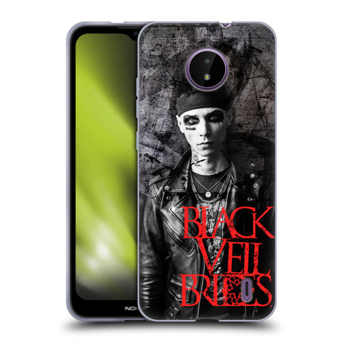 Black Veil Brides Band Members Andy Soft Gel Case for Nokia C10 / C20
