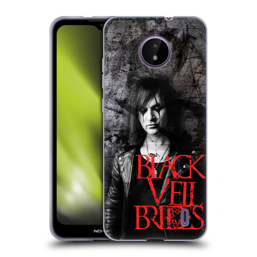 Black Veil Brides Band Members Jinxx Soft Gel Case for Nokia C10 / C20