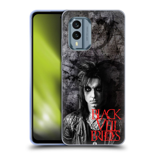 Black Veil Brides Band Members Jake Soft Gel Case for Nokia X30
