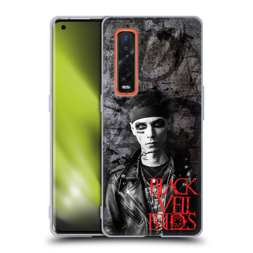 Black Veil Brides Band Members Andy Soft Gel Case for OPPO Find X2 Pro 5G