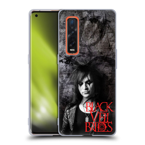 Black Veil Brides Band Members Jinxx Soft Gel Case for OPPO Find X2 Pro 5G