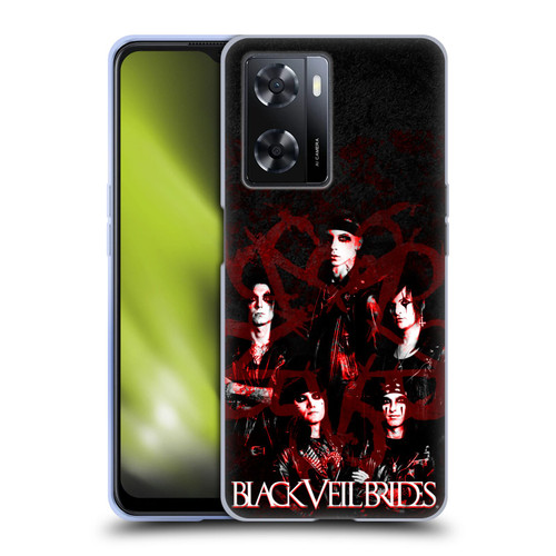 Black Veil Brides Band Members Group Soft Gel Case for OPPO A57s
