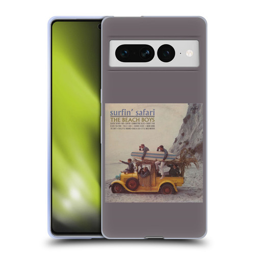The Beach Boys Album Cover Art Surfin Safari Soft Gel Case for Google Pixel 7 Pro