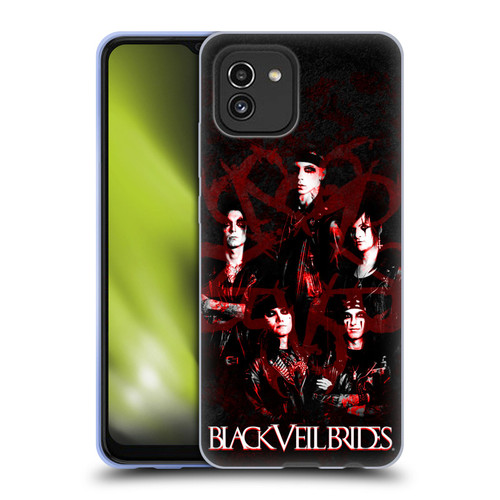 Black Veil Brides Band Members Group Soft Gel Case for Samsung Galaxy A03 (2021)