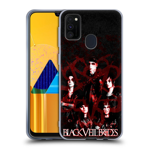 Black Veil Brides Band Members Group Soft Gel Case for Samsung Galaxy M30s (2019)/M21 (2020)