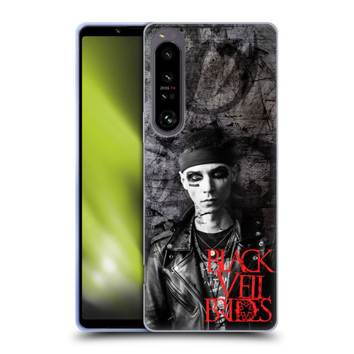 Black Veil Brides Band Members Andy Soft Gel Case for Sony Xperia 1 IV