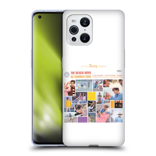 The Beach Boys Album Cover Art All Summer Long Soft Gel Case for OPPO Find X3 / Pro