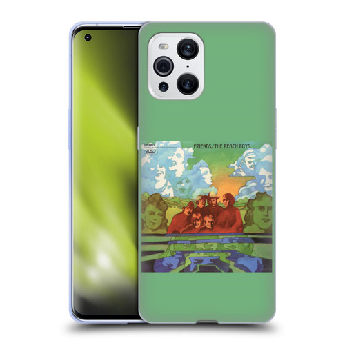 The Beach Boys Album Cover Art Friends Soft Gel Case for OPPO Find X3 / Pro