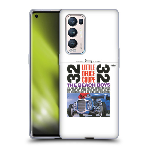 The Beach Boys Album Cover Art Little Deuce Coupe Soft Gel Case for OPPO Find X3 Neo / Reno5 Pro+ 5G