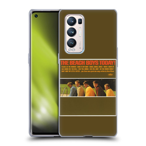 The Beach Boys Album Cover Art Today Soft Gel Case for OPPO Find X3 Neo / Reno5 Pro+ 5G