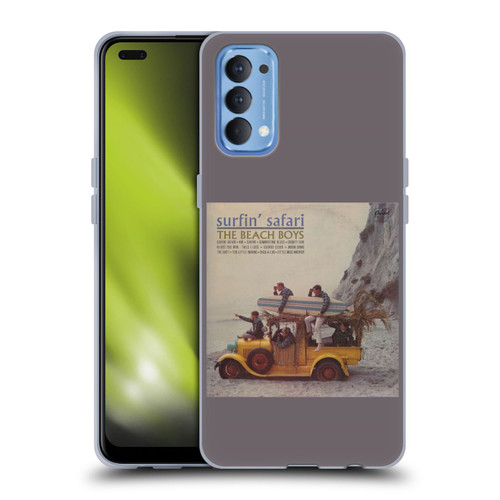 The Beach Boys Album Cover Art Surfin Safari Soft Gel Case for OPPO Reno 4 5G