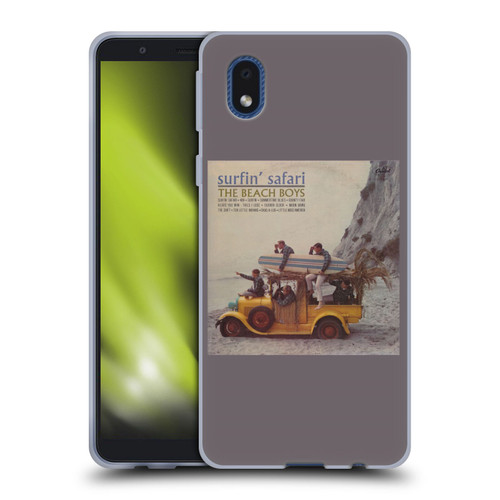 The Beach Boys Album Cover Art Surfin Safari Soft Gel Case for Samsung Galaxy A01 Core (2020)