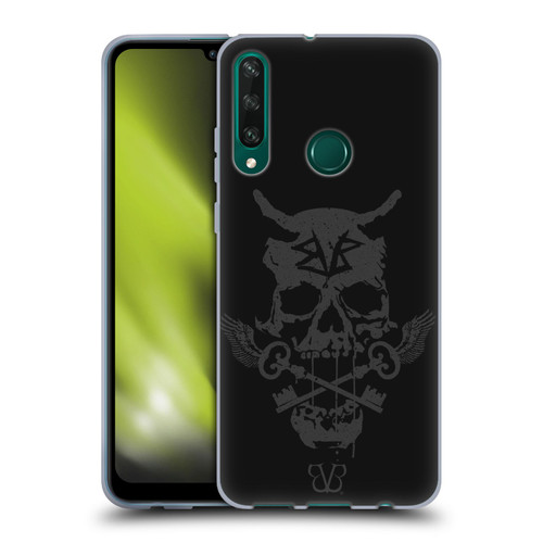 Black Veil Brides Band Art Skull Keys Soft Gel Case for Huawei Y6p